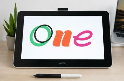 Wacom One Creative Pen Display Graphics Tablet