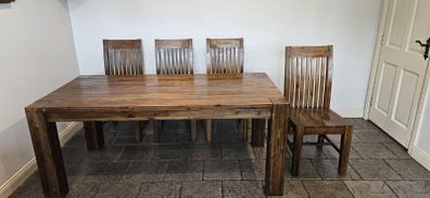 Table and chairs