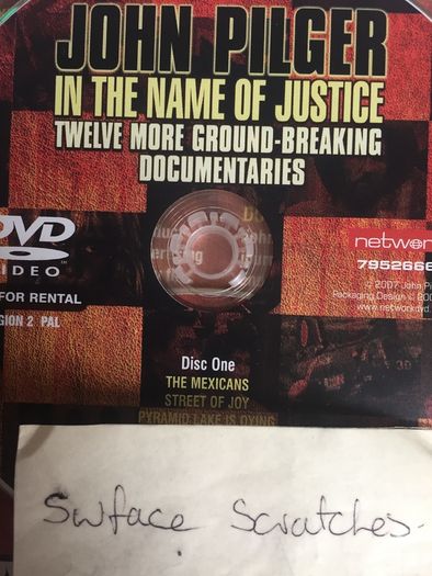 John Pilger - In The Name Of Justice [2007] [DVD TV Boxset]