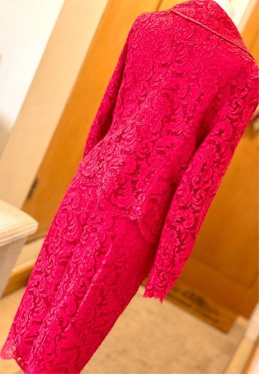 Louise Kennedy occasion red suit