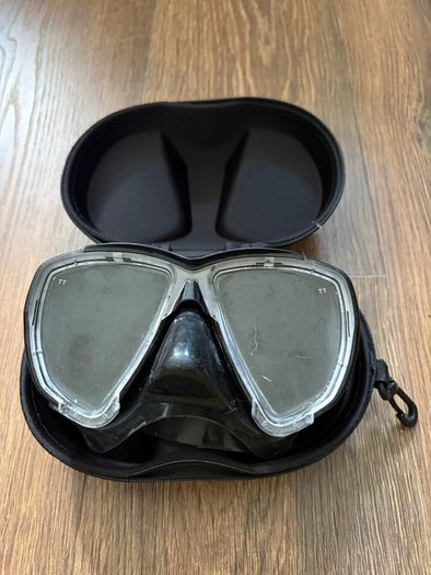 Cressi BigEyes mask + Cressi Alpha Ultra Dry Diving Snorkel