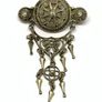 Rare antique silver Norwegian Solje brooch Image 2
