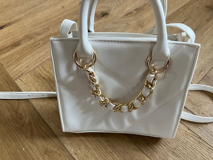 New white and gold bag bnwt
