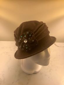 Beautiful Brown Wool Hat
