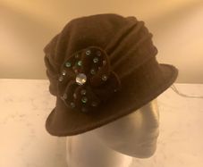 Beautiful Brown Wool Hat