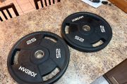 Jordan Urethane Full Spec Olympic Weight Plates, Perfect Condition, Selling For Less Than 1/2 Price They Are Currently On Jordan Website!!