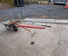 Concrete finishing tools
