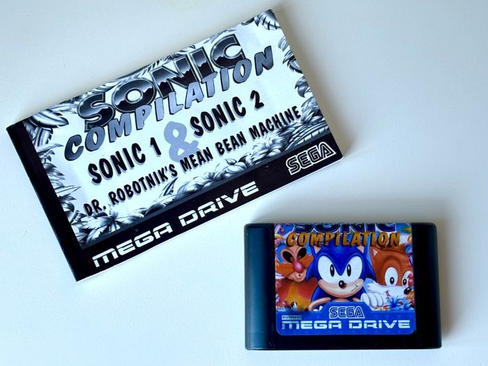 Sonic Compilation for Sega Mega Drive - Boxed and Minty