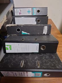 Lever Arch folders (used)