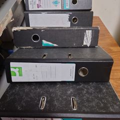 Lever Arch folders (used)