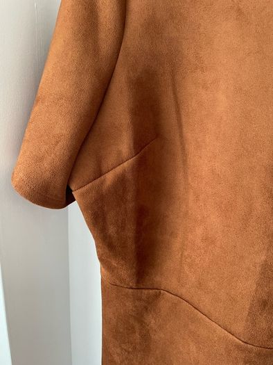 Ladies brown shirt dress size 18 - new