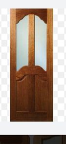 Solid Mahogany Unglazed Doors