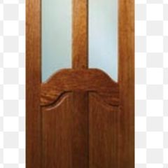 Solid Mahogany Unglazed Doors