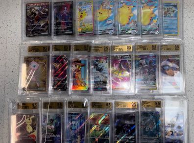 pokemon cards  GRADED SLABS