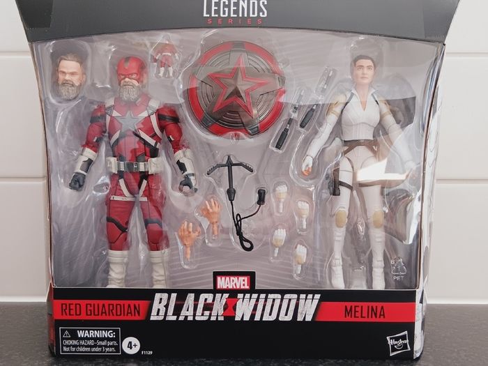 Marvel Black Widow figures Red Guardian & Melina (NEW)