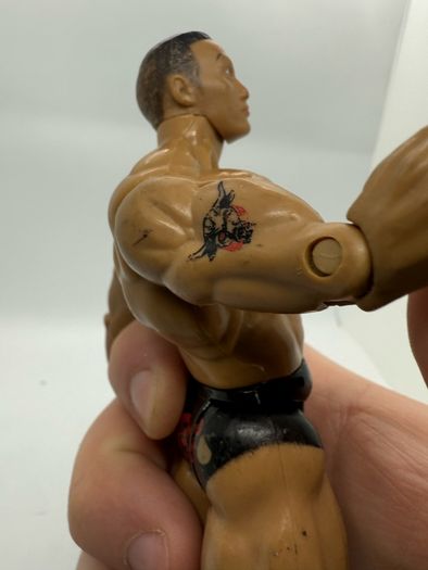 wwe Jakks The Rock action figure