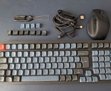 Keychron K4 Pro QMK/VIA Wireless Mechanical Keyboard ISO Layout Collection AND M6 Keycron Mouse