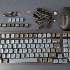 Keychron K4 Pro QMK/VIA Wireless Mechanical Keyboard ISO Layout Collection AND M6 Keycron Mouse