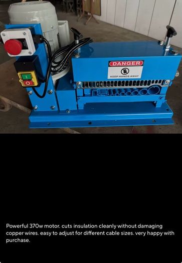 Wire stripe machine 220v new