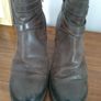 Clarks Leather Ankle Boots - Size 6 Image 2