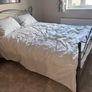 Double grey bed with mattress/bed/locker option Image 5