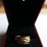 Men's 18K Yellow Gold Plated Ring size V Image 3