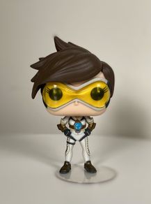 Funko Overwatch POP! Games Tracer (Posh) Vinyl Figure #92