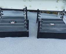 Two  Mattel WWE NXT TakeOver WarGames toy wrestling rings  year 2010