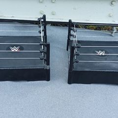 Two  Mattel WWE NXT TakeOver WarGames toy wrestling rings  year 2010
