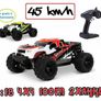 RC Remote Control Car 45 km/h, 1:18, Replacemnet body 2 Batteries, 4 x 4 Drive, 100 m Range Image 2