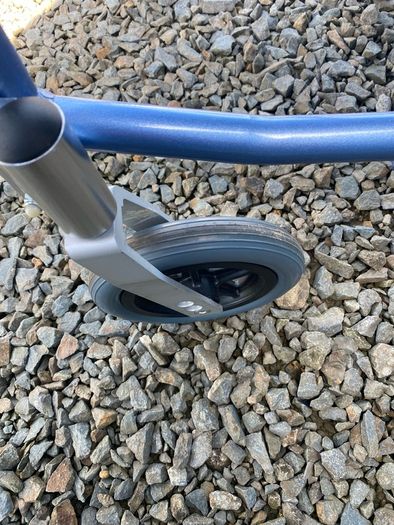 Aktiv X3 Pro Deluxe Lite Aluminium Attendant Propelled Wheelchair with Head Rest