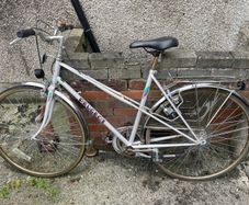 Vintage Peugot Ladies Bike