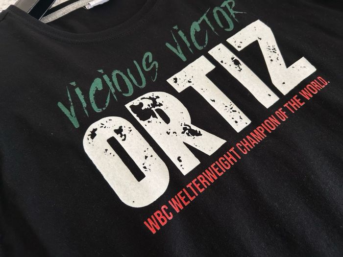Vicious Victor Ortiz long sleeve tee shirt WBC Champion v Floyd Mayweather