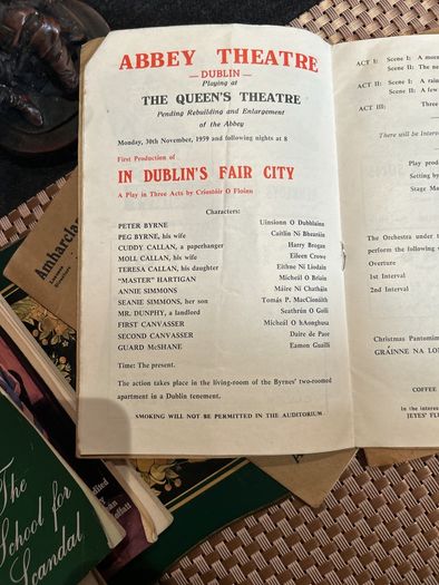 Souvenir program