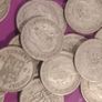 coins .500 6d georV & V1 Image 2