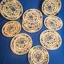 Set of 10 Masons Ironstone Regency dinner plates Image 6