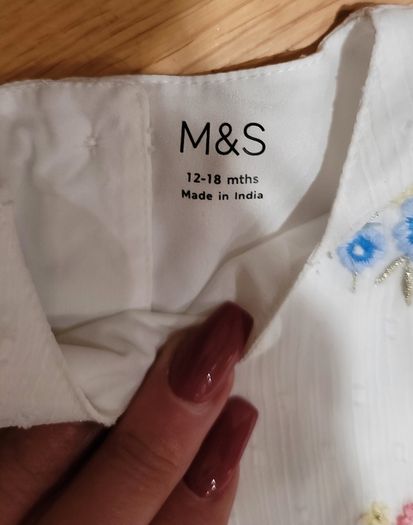 M&S Dress Age 12-18 months