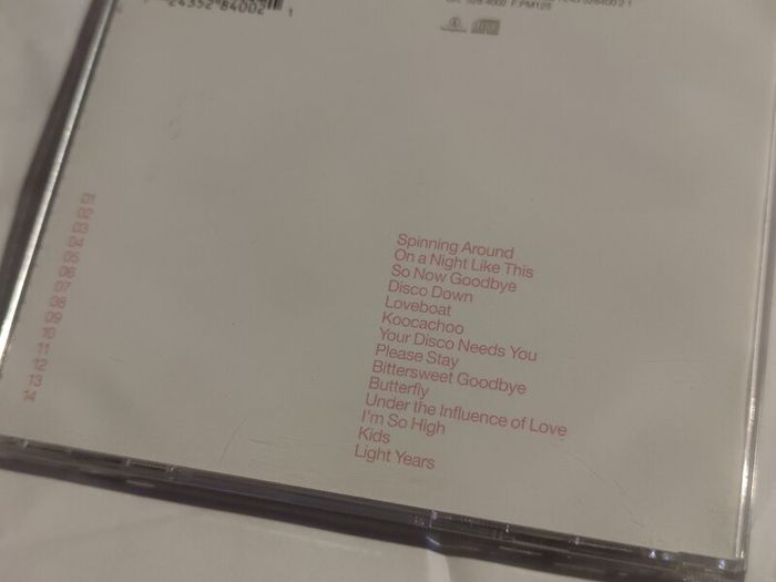 Kylie - Lightyears Cd
