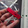 Vintage Wenger Jelly Esquire Discontinued 65mm Model Swiss Army Knife Keychain tool Collectable Image 2