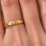 Vintage 18ct gold ring, new old stock Image 2