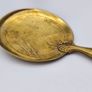 Antique 1800s Swiss Large Cream Spoon with Silver Handle Image 3