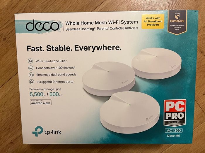 TP-Link Deco M5 Wi-Fi System (3 Packs)