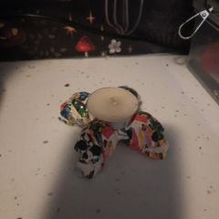 skull tea light candle holder