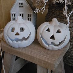 Two Mini pumpkins