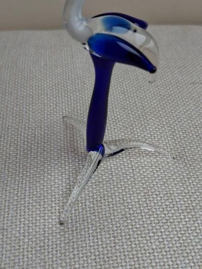 Hand Blown Glass Bird figurine