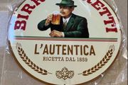 Moretti Beer Embossed Metal Tray
