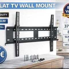 Tv Wall Mount Bracket Flat Tilt 37" - 100"