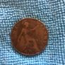 British 1 penny 1912 Image 2
