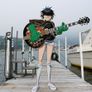 Superplastic x Gorillaz Noodle Song Machine Action Figure Image 9