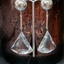 Vintage Crystal Earrings Image 2